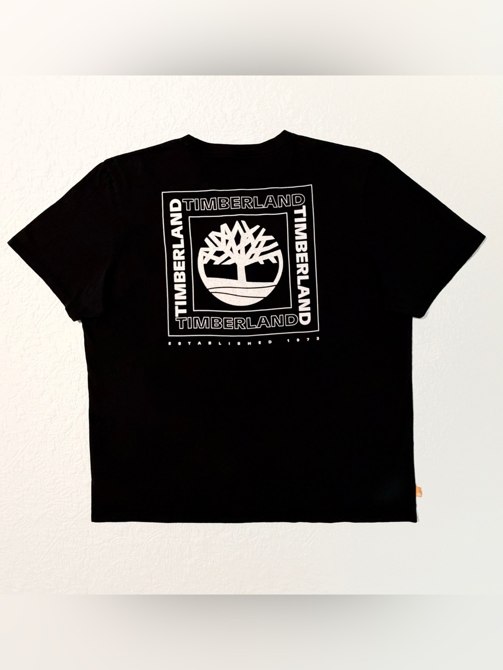 Timberland | Mens Short Sleeve Graphic T-Shirt | Black | Size XXL